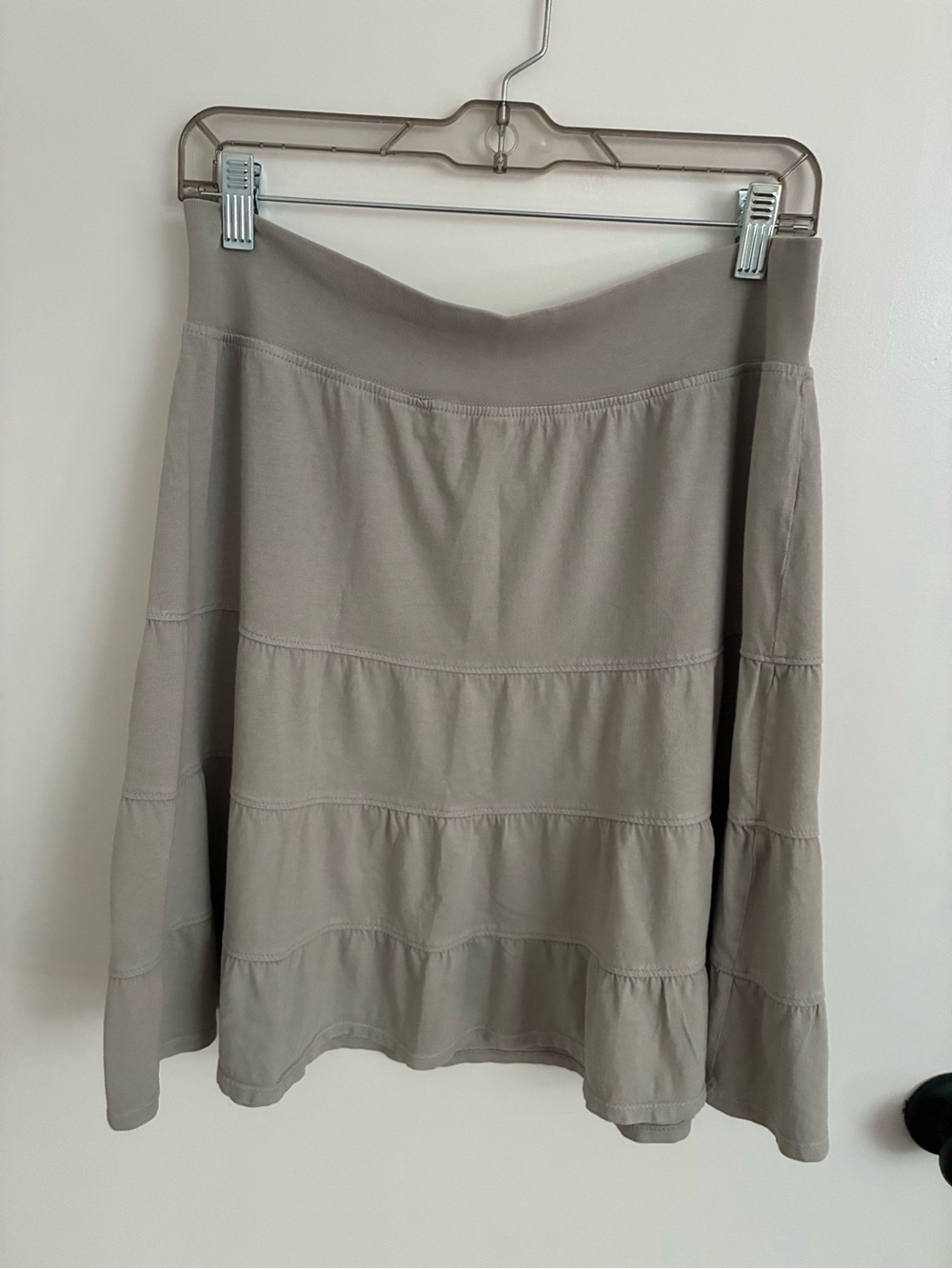 Fresh Produce A-Line Gray Skirt